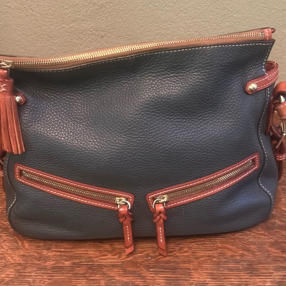 Dooney & Bourke East West Zip Sac-Hunter Green - Picture 6 of 16